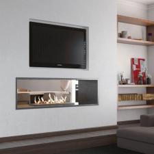 Icon Fires Double Sided Slimline Firebox Range